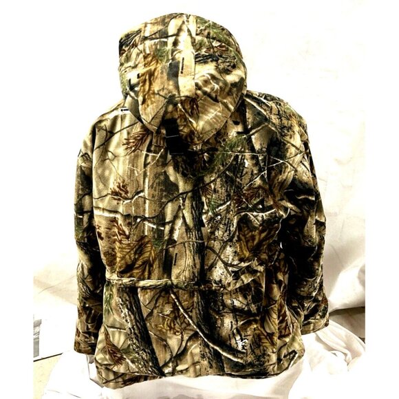 Realtree Mens Hunting Camo Jacket w/Hood Sz. L 90s - Picture 4 of 7